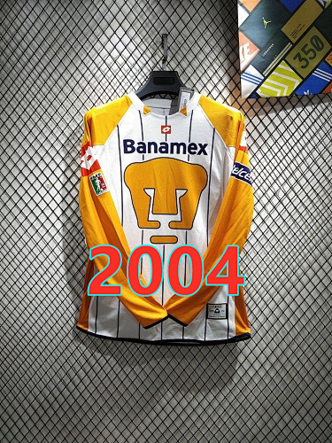 Pumas Unam Home Retro Long Jersey S-2XL
