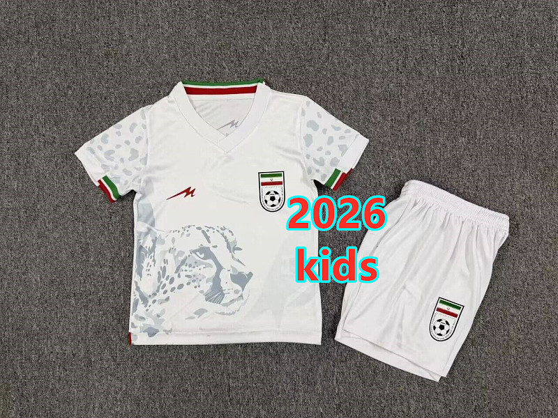 Iraq Home Kids Jersey+shorts Kit 16 -28