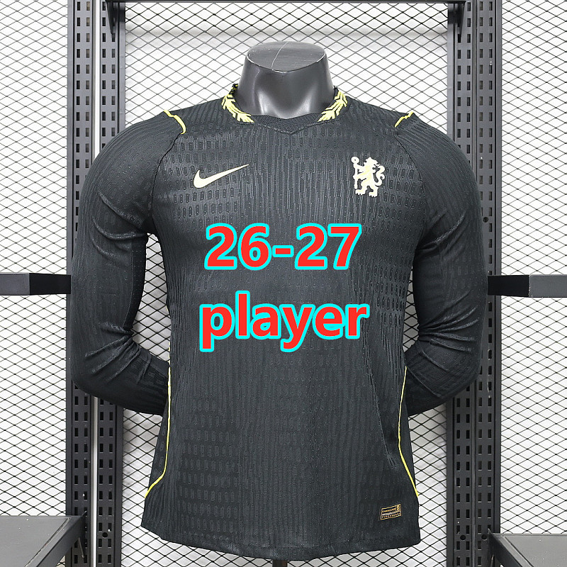 26-27 Chelsea Away Player Long Jersey S-3XL