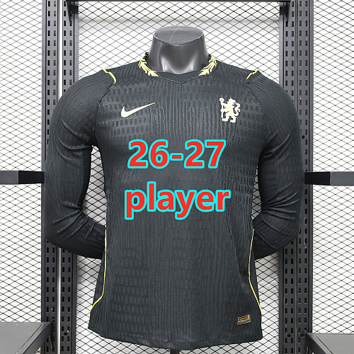 26-27 Chelsea Away Player Long Jersey S-3XL