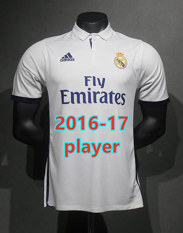 Real Madrid Home Retro Player Jersey S-2XL