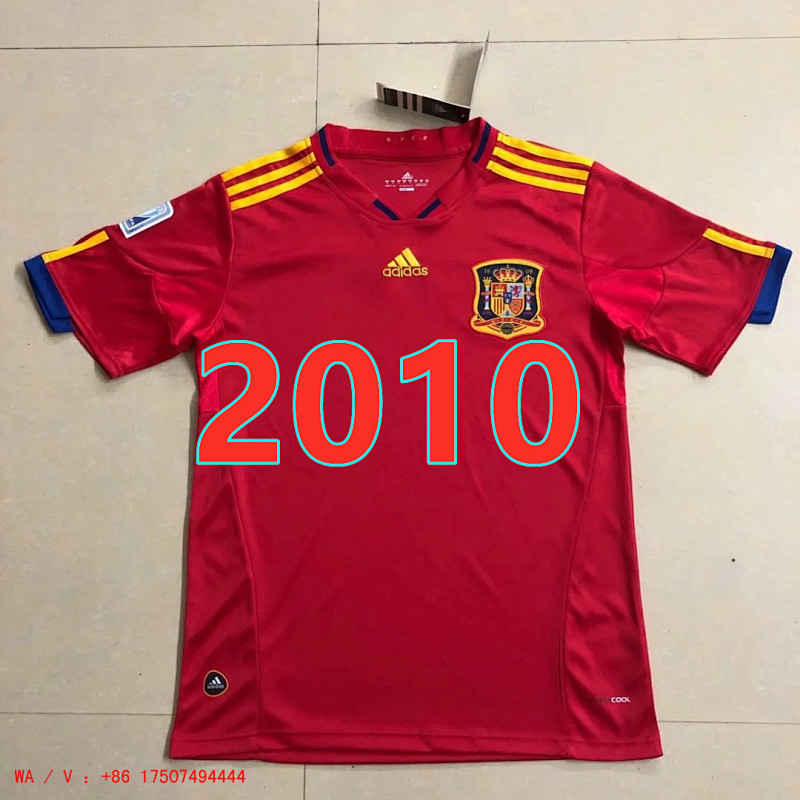 Spain Retro S-4XL Home Jersey