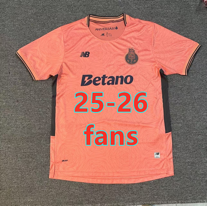 Fifa 25-26 Porto Away Fans Version Jersey S-4XL