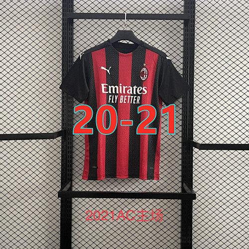 AC Milan Retro 20-21 Home Jersey S-2XL AC