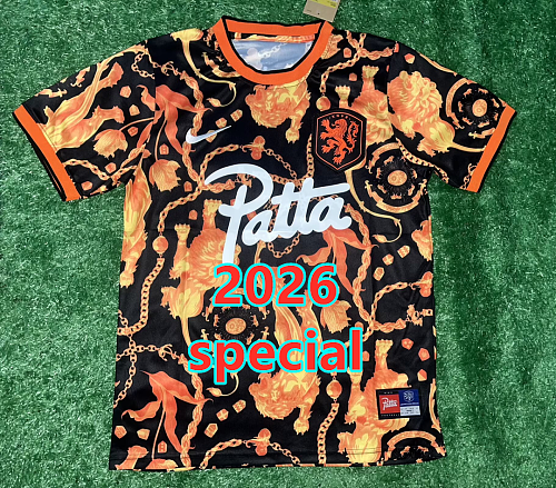 Netherlands Special Fans Version Jersey S-4XL