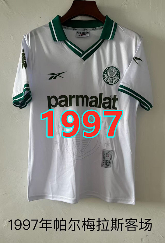 Palmeiras Away Retro TopThai Quality Jersey S-2XL