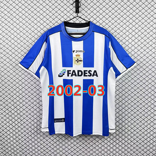 Deportivo Home Retro Fans Version Jersey S-2XL
