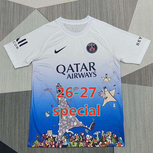 Balenciaga 26-27 Paris Psg Special Fans Version Jersey S-4XL