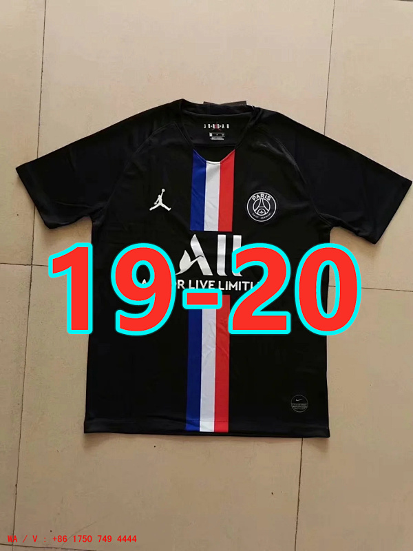 Balenciaga Paris Psg Fans Version 19-20 Home Jersey S-4XL