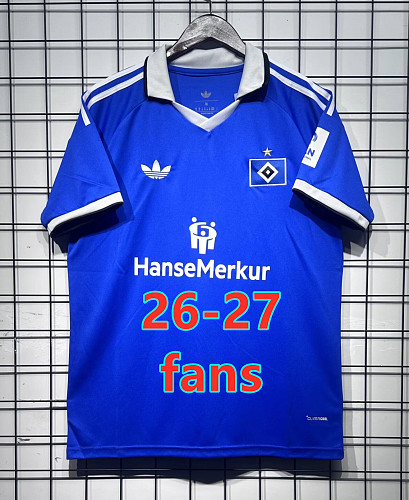 26-27 Hamburger SV Away Fans Version Jersey S-4XL