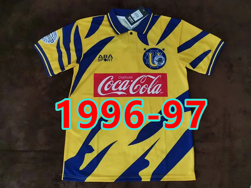 Tigres Uanl Retro TopThai Quality Home Jersey S-2XL