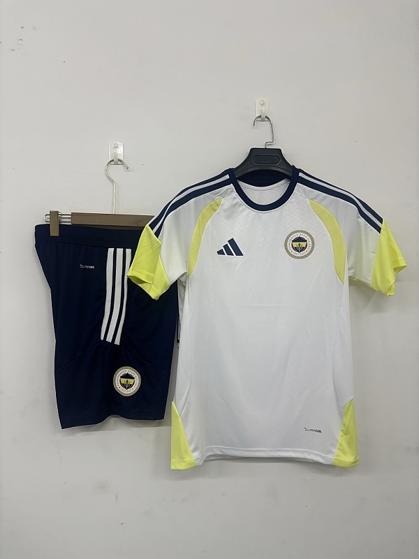 26-27 Fenerbahce Short Sleeve Tracksuit Kit S-3XL