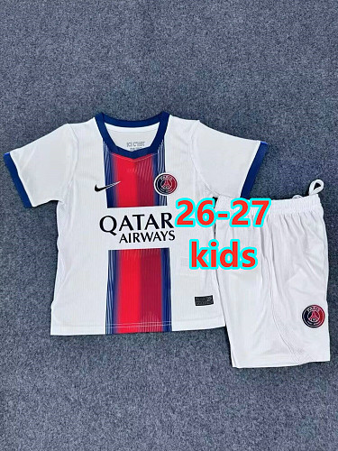 Balenciaga 26-27 Paris Psg Away Kids Jersey+shorts Kit 16 -28