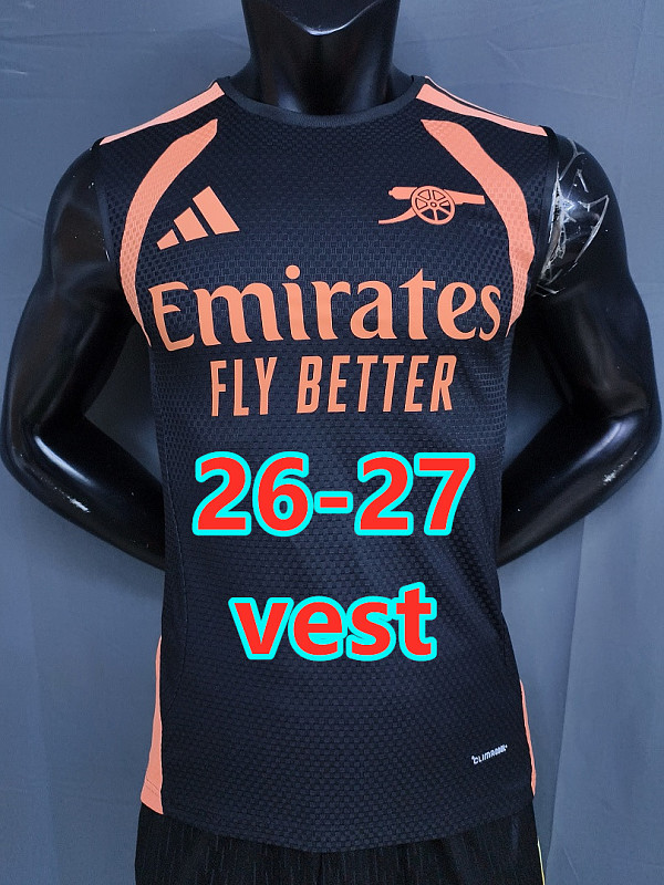 26-27 Arsenal Training Player Version Vest Jersey S-3XL