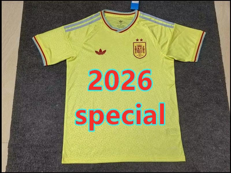 Spain Special Fans Version Jersey S-4XL