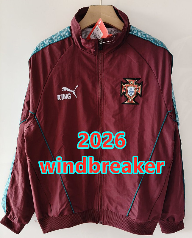 Portugal Embroidery Windbreaker S-2XL