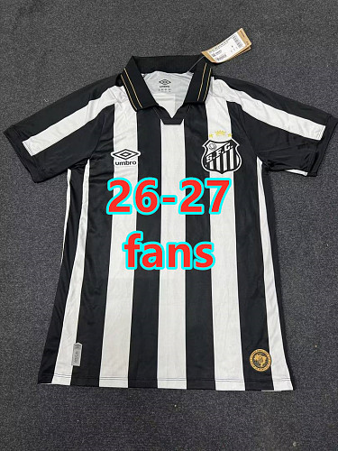 26-27 Santos Away Fans Version Jersey S-4XL