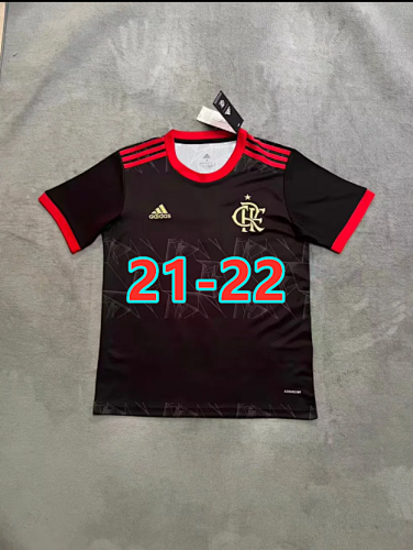 21-22 Flamengo Third Retro Fans Version Jersey S-2XL