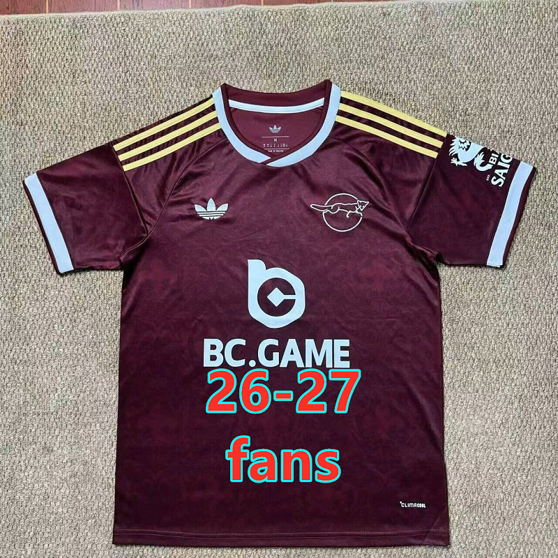 26-27 Leicester City Away Fans Version Jersey S-4XL