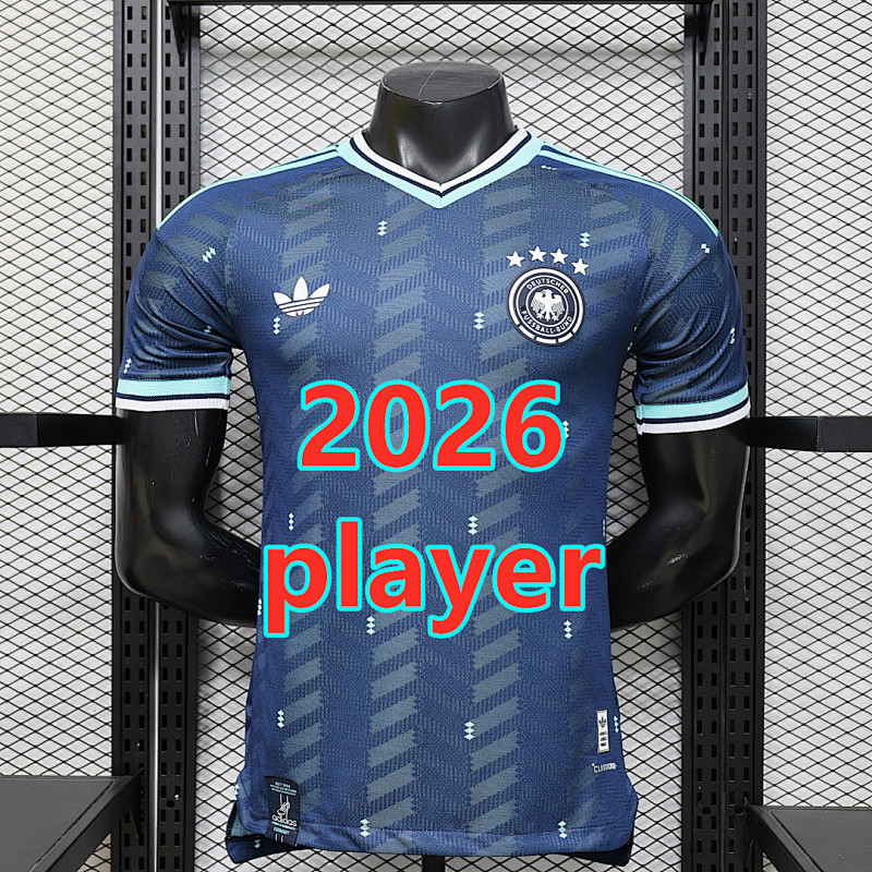 Germany Away Player Version Jersey S-4XL