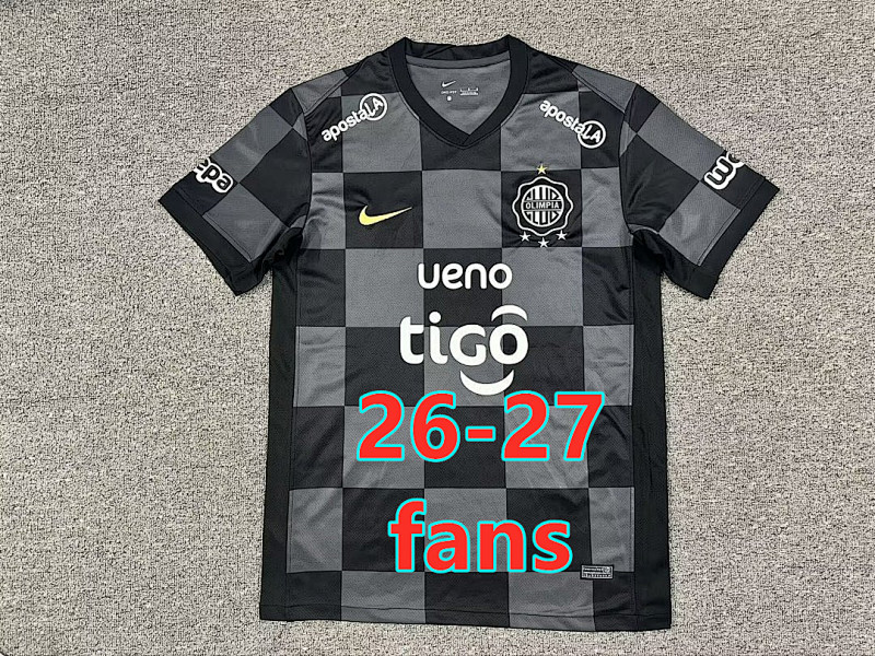 26-27 Olimpia Away Fans Version Jersey S-4XL