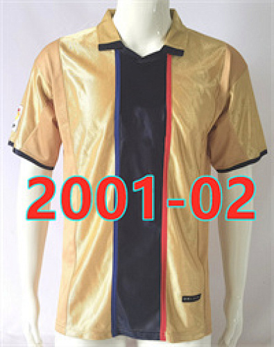 Barcelona Away Retro Short Sleeve Jersey S-2XL