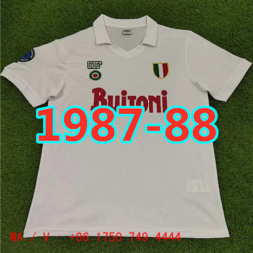Napoli Retro TopThai Quality Away Jersey S-2XL