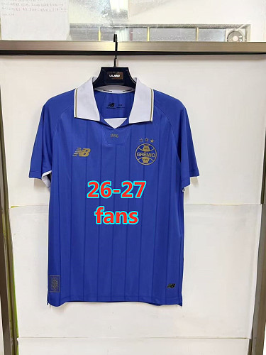 26-27 Gremio Third Fans Version Jersey S-4XL