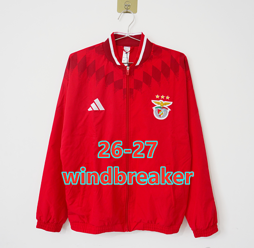 26-27 Benfica Windbreaker S-2XL