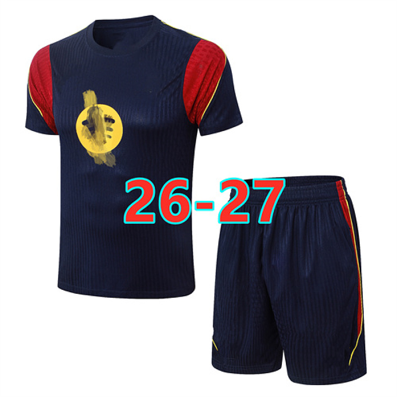 26-27 Barcelona Training Player Short Sleeve Kit S-3XL