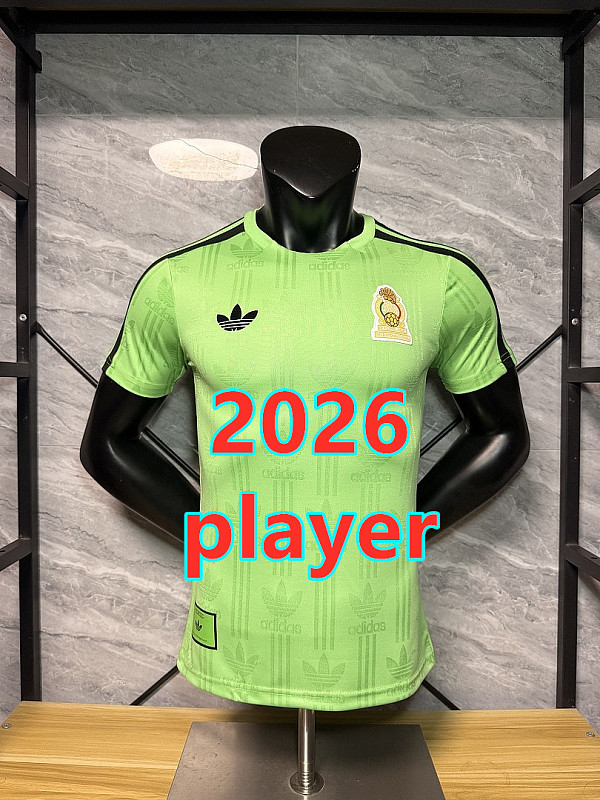 Mexico Retro Player Version Jersey S-2XL
