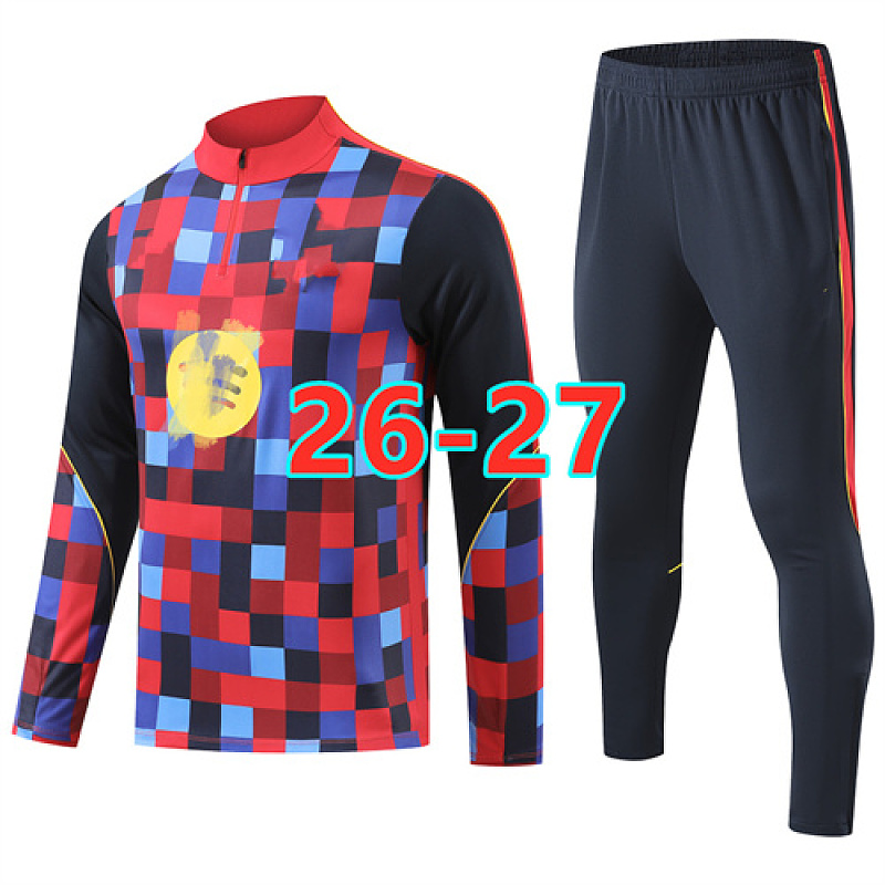 26-27 Barcelona Long Sleeve Tracksuit S-3XL