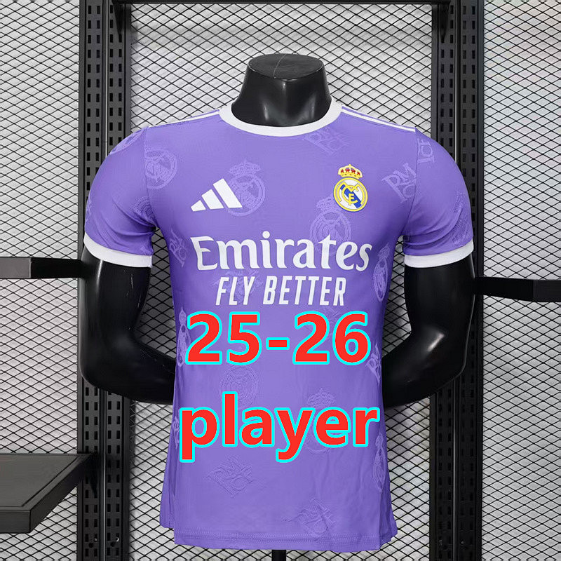 25-26 Real Madrid Special Player Version Jersey S-2XL