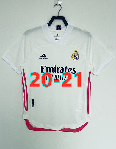 20-21 Real Madrid Home Player Retro Jersey S-2XL