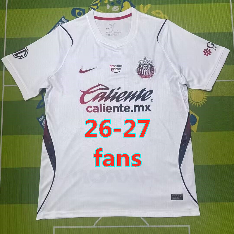 26-27 Chivas USA Away Fans Version Jersey S-4XL