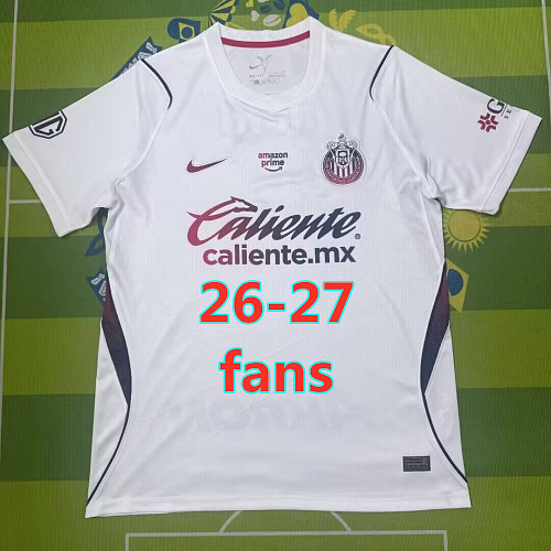 26-27 Chivas USA Away Fans Version Jersey S-4XL