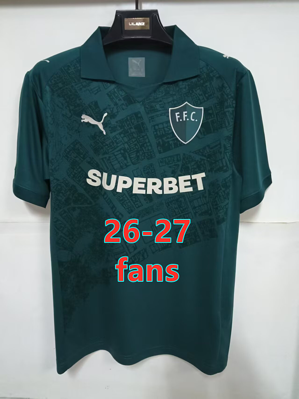 26-27 Fluminense Third Fans Version Jersey S-4XL