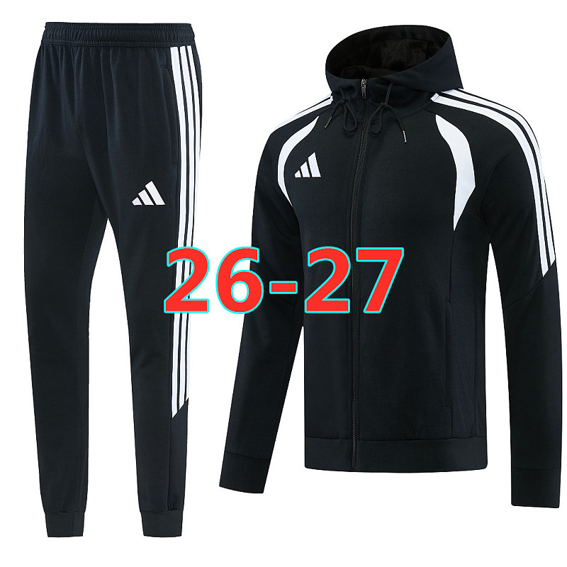 Adidas 26-27 A-D Long Zipper Hoodie Jacket S-2XL