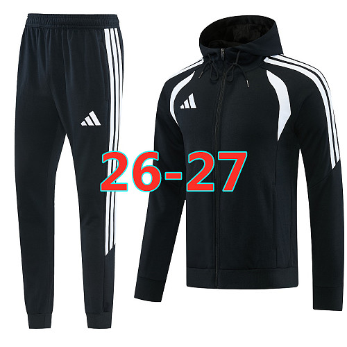 Adidas 26-27 A-D Long Zipper Hoodie Jacket S-2XL
