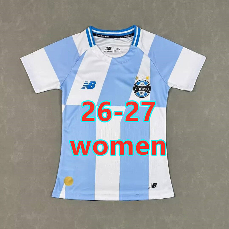 26-27 Gremio Away Women Fans Version Jersey S-2XL