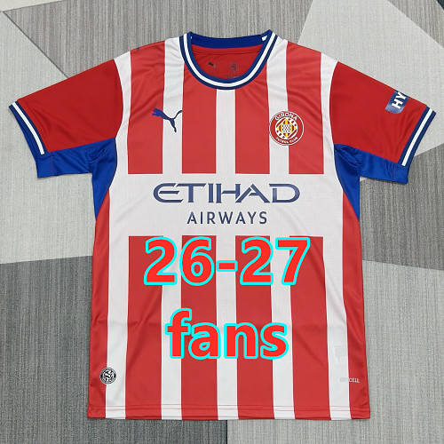 26-27 Girona Home Fans Version Jersey S-4XL