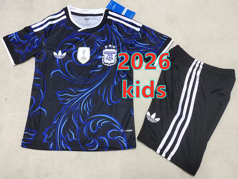 Argentina Away Kids 8 Teams Kit 16 -28 8