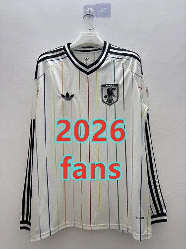 Japan Away Fans Long 32 Teams Jersey S-2XL 32