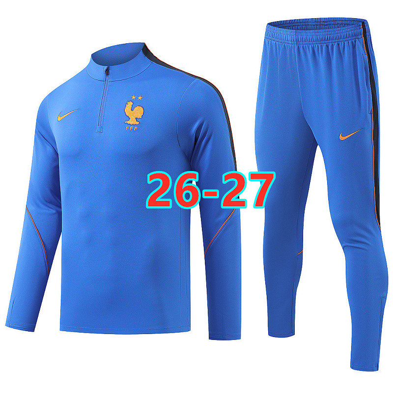 France Long Sleeve Tracksuit S-3XL