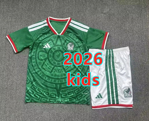 Mexico Home Kids 32 Teams Kit 16 -28 32