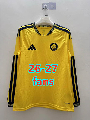26-27 Al-Nassr Home Fans Long Jersey S-4XL