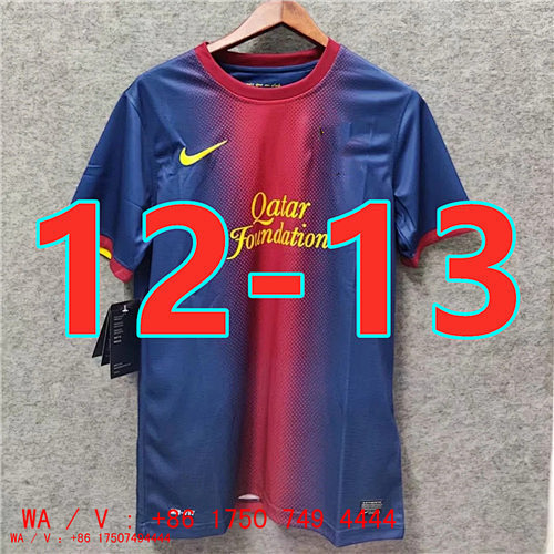 Barcelona Retro TopThai Quality Home Jersey S-2XL