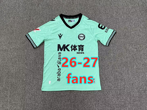 26-27 Alaves Third Fans Version Jersey S-4XL