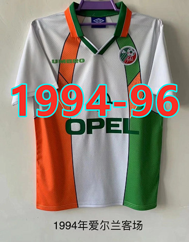 Ireland Retro TopThai Quality Away Jersey S-2XL