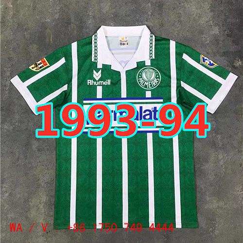 Palmeiras Retro TopThai Quality Home Jersey ID S-2XL